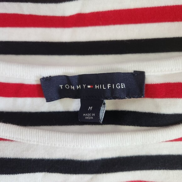 Tommy Hilfiger M white striped tee - Picture 6 of 10